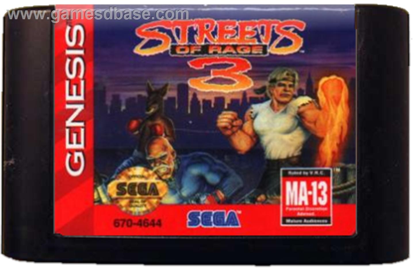 Sega Mega drive (Genesis) #2 Streets of Rage (Bare Knuckle). koraelstraz