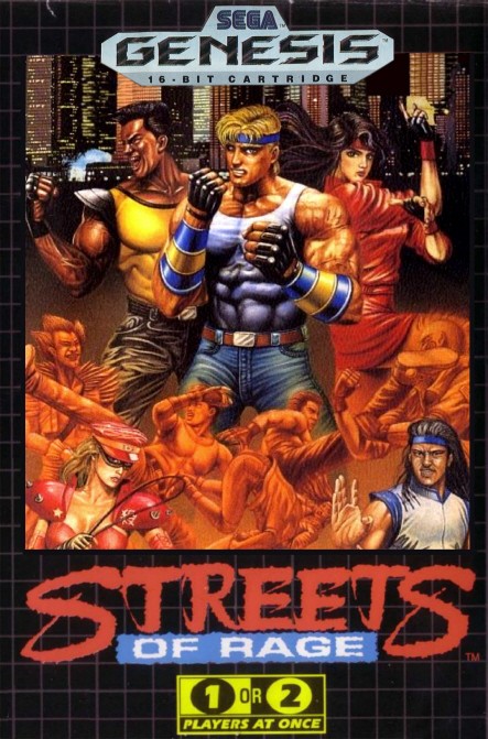 Sega Mega drive (Genesis) #2 Streets of Rage (Bare Knuckle). koraelstraz
