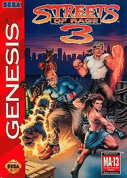 Sega Mega drive (Genesis) #2 Streets of Rage (Bare Knuckle). koraelstraz